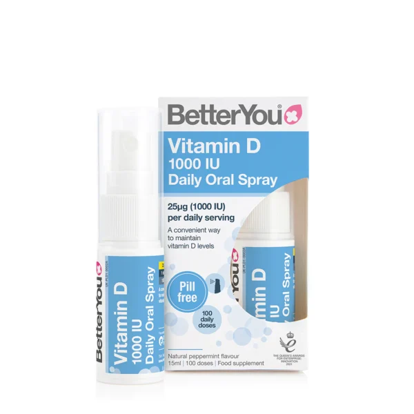 Better You Dlux Vitamin D3 1,000iu Spray 15ml