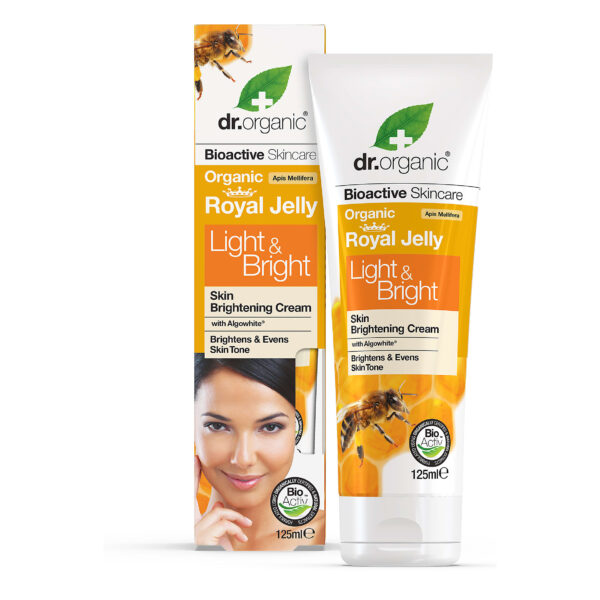 Dr Organic Royal Jelly Light & Bright Cream 125ml