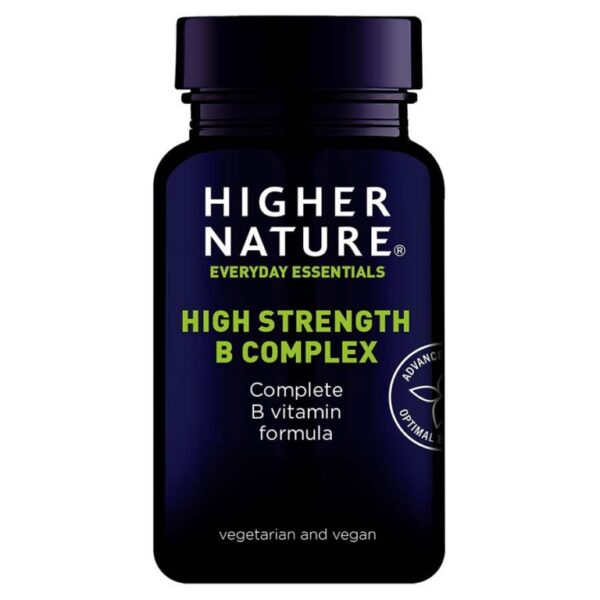 Higher Nature B Complex High Strength Vcaps 30's