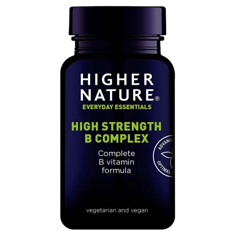 Higher Nature B Complex High Strength Vcaps 30's