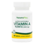 Natures Plus Vitamin A 10,000iu Tabs 100's - Water Dispersible