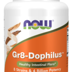 Now GR8-Dophilus Caps 60's - 8 strain probiotic 4 billion potency