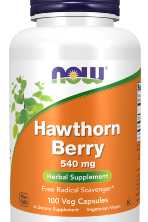 Now Hawthorn Berry 540mg Caps 100's