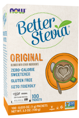 Now Stevia Sachets 100's