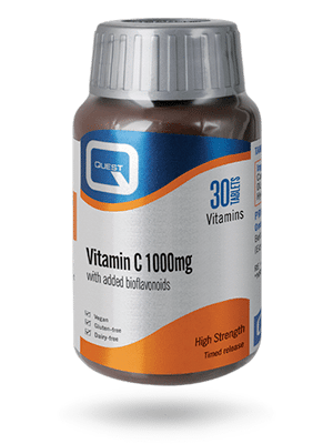 Quest Vitamin C 1000mg with bioflavanoids 60's