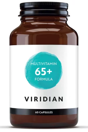 Viridian 65+ Multi Vcaps 60's - with COQ10, Digestive Enzymes, B12 & ALA