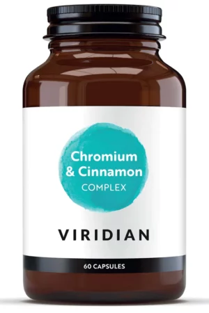 Viridian Chromium & Cinnamon Complex Vcaps 60's - Blood sugar maintenance