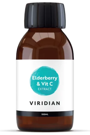 Viridian Elderberry Extract Organic + Vitamin C 100ml