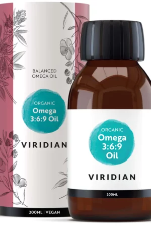 Viridian Omega 3:6:9 Oil 200ml Organic Vegan