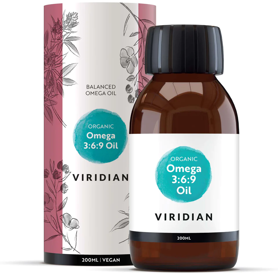 Viridian Omega 3:6:9 Oil 200ml Organic Vegan