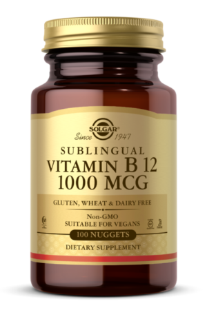 Solgar Vitamin B12 1000mcg Nuggets 100's