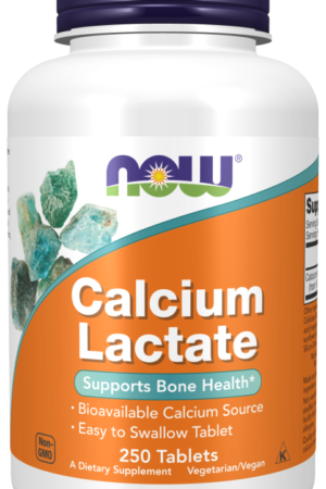 Now Calcium Lactate Tabs 250's