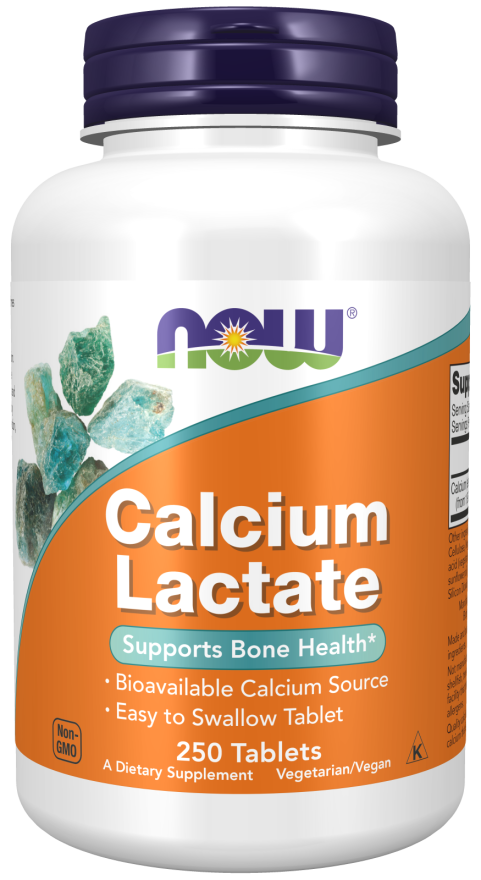 Now Calcium Lactate Tabs 250's