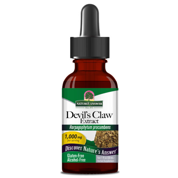 Natures Answer Devils Claw Extract 30ml - Alcohol Free
