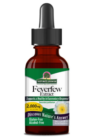 Natures Answer Feverfew Extract 30ml - Alcohol Free