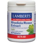 Lamberts Rhodiola Rosea Extract Tabs 60's
