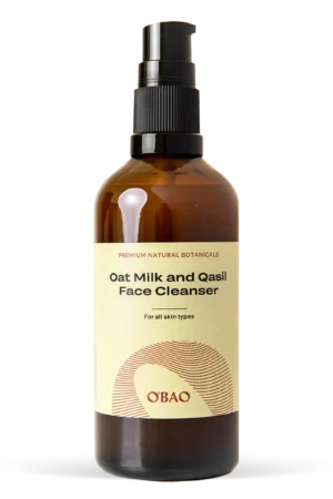 Obao Oat Milk & Qasil Face Cleanser 100ml