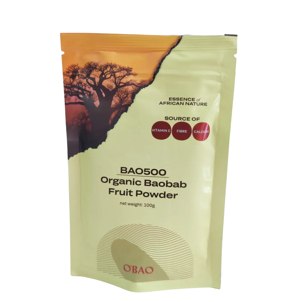 Obao Organic Baobab Powder 100gm