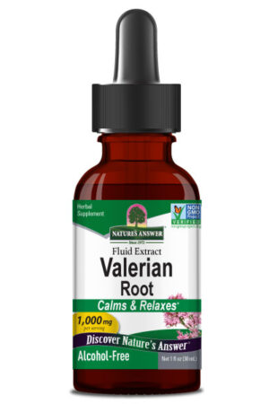 Natures Answer Valerian Root 30ml - Alcohol Free